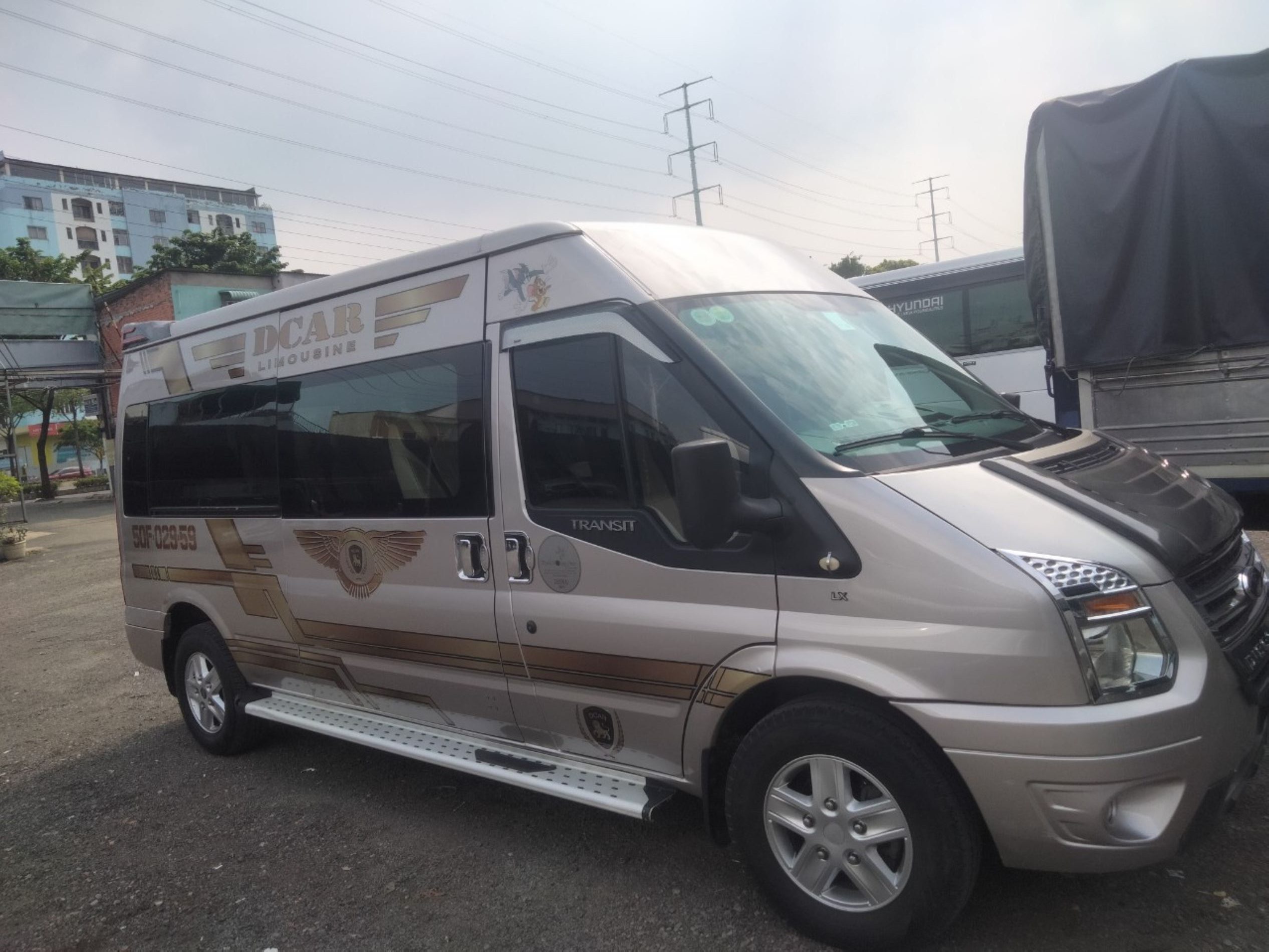 Gia Phu Car Rental Transfer Service Company 16 Seat Car (7)