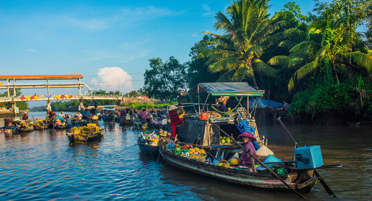 Can Tho City Floating Market 2