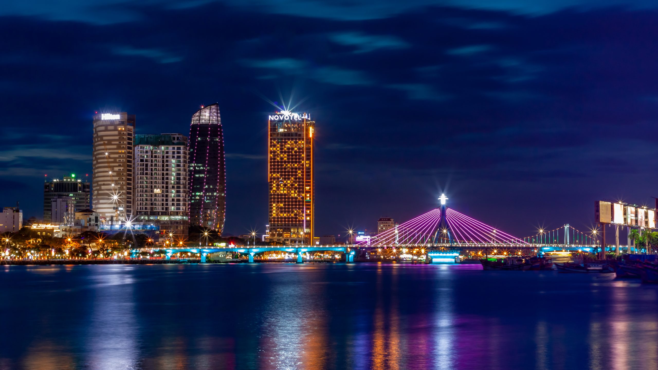 Da Nang City At Night