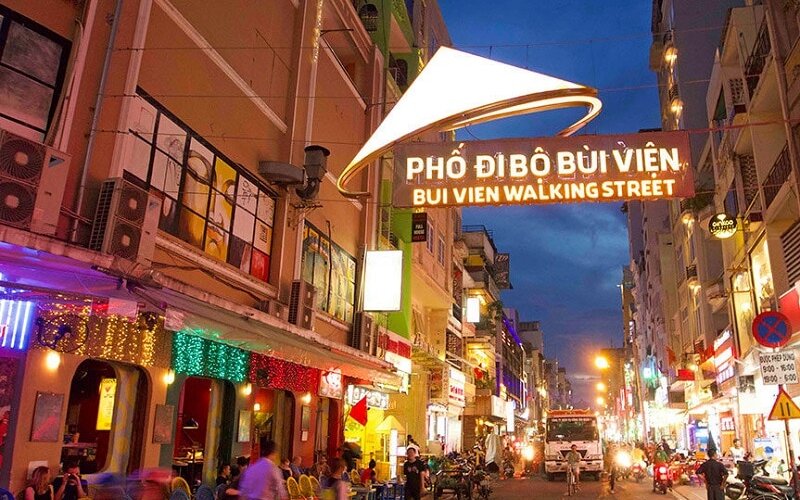 Gia Phu Car Rental Stransfer Services Ho Chi Minh City Hcmc Sai Gon District 1 Bui Vien Walking Street